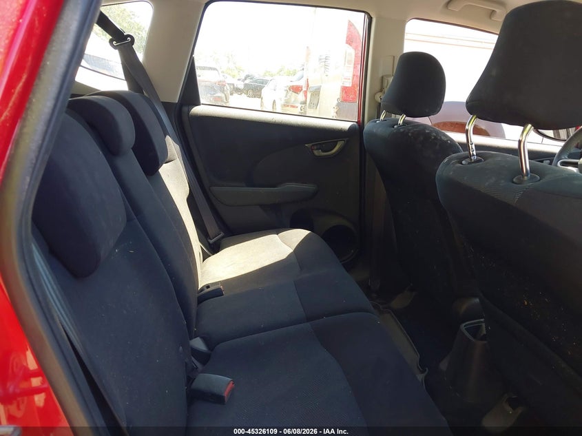 2011 Honda Fit VIN JHMGE8H57BC017831 IAAI salvage auction — WATER/FLOOD, Mv-907A (New York), sold $550 on 2026-07-07 (photo 8)