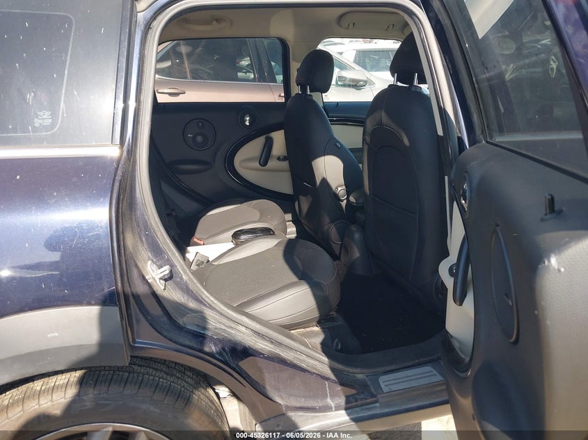 2013 Mini Countryman VIN WMWZC3C55DWP24855 IAAI salvage auction — UNKNOWN, Clear - Dealer Only (California), sold $775 on 2026-07-08 (photo 8)