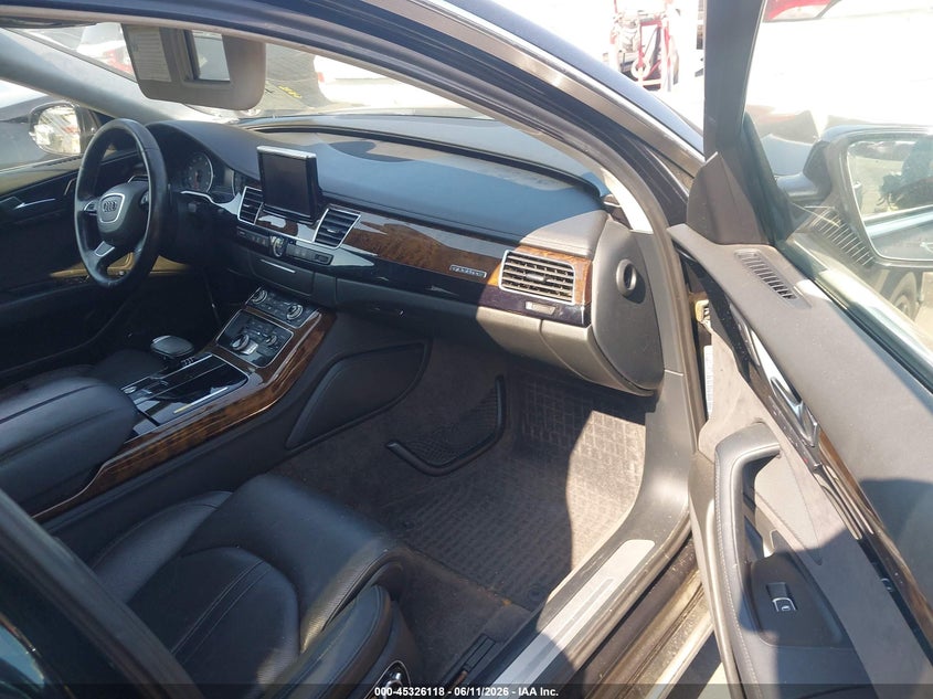 2011 Audi A8 VIN WAURVAFD6BN005554 IAAI salvage auction — RIGHT FRONT, Salvage (Idaho), sold $825 on 2026-07-08 (photo 5)