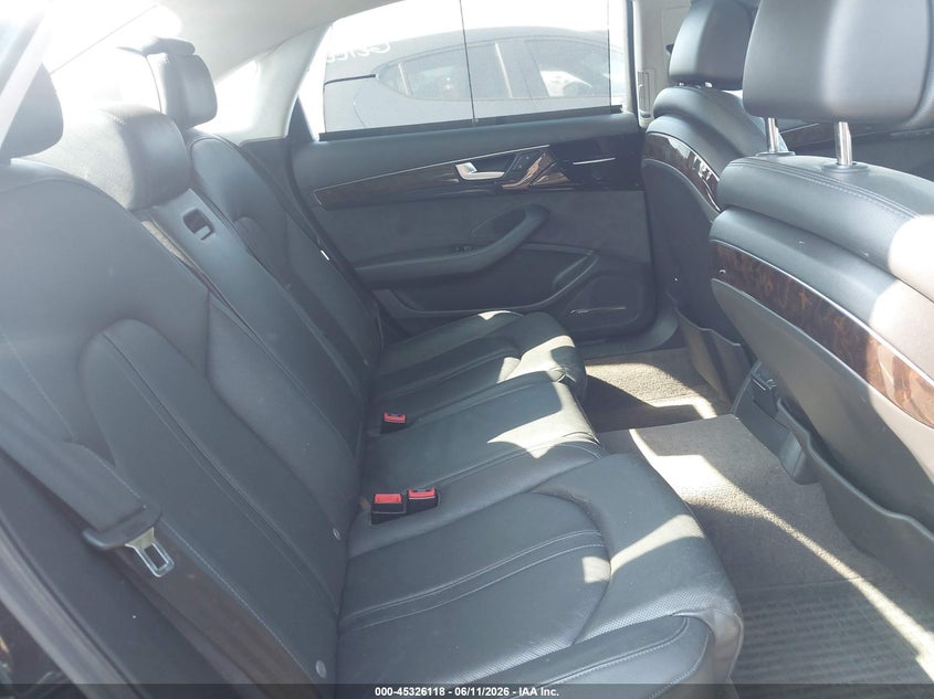 2011 Audi A8 VIN WAURVAFD6BN005554 IAAI salvage auction — RIGHT FRONT, Salvage (Idaho), sold $825 on 2026-07-08 (photo 8)