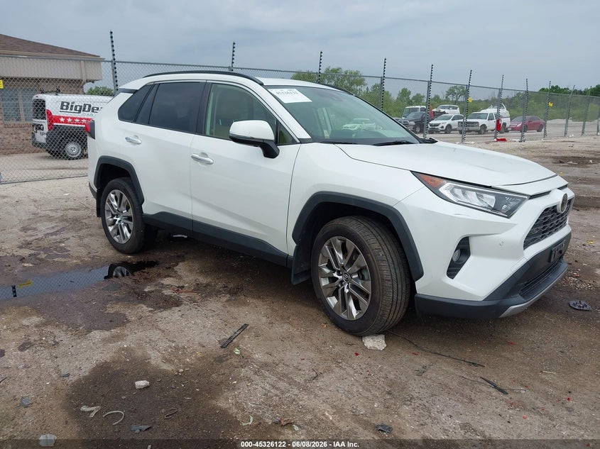 2019 Toyota Rav 4 VIN JTMN1RFV1KD512789 IAAI salvage auction — LEFT SIDE, Junk Bill Of Sale Mv2459 (Wisconsin), sold $10,200 on 2026-07-28 (photo 1)