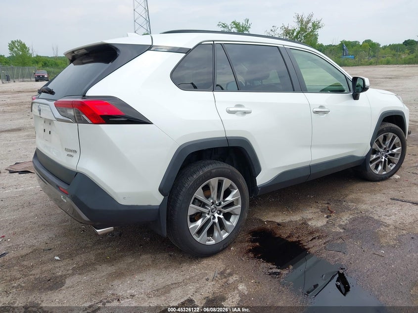 2019 Toyota Rav 4 VIN JTMN1RFV1KD512789 IAAI salvage auction — LEFT SIDE, Junk Bill Of Sale Mv2459 (Wisconsin), sold $10,200 on 2026-07-28 (photo 4)