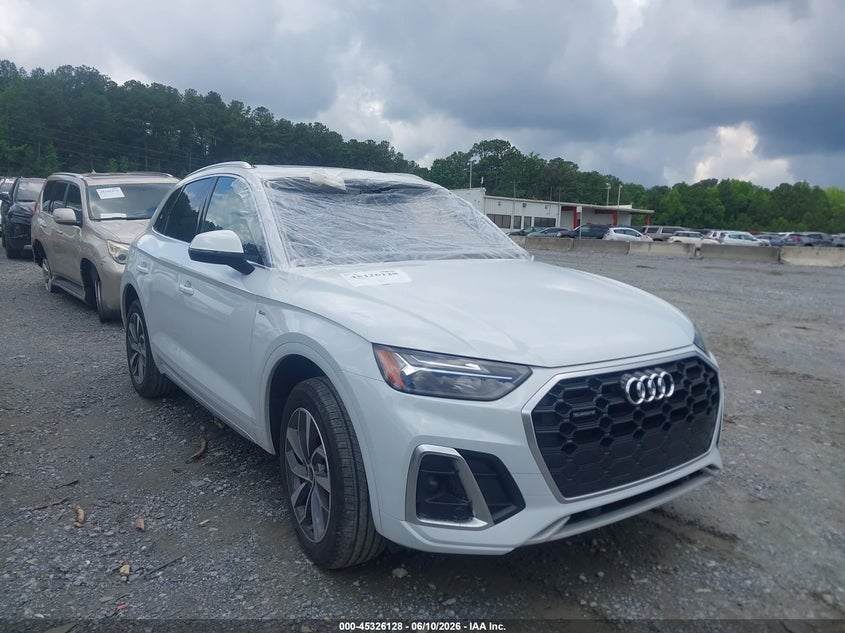 2024 Audi Q5 VIN WA1GAAFYXR2146254 IAAI salvage auction — FRONT END, Salvage (Georgia), sold $15,200 on 2026-07-07 (photo 1)