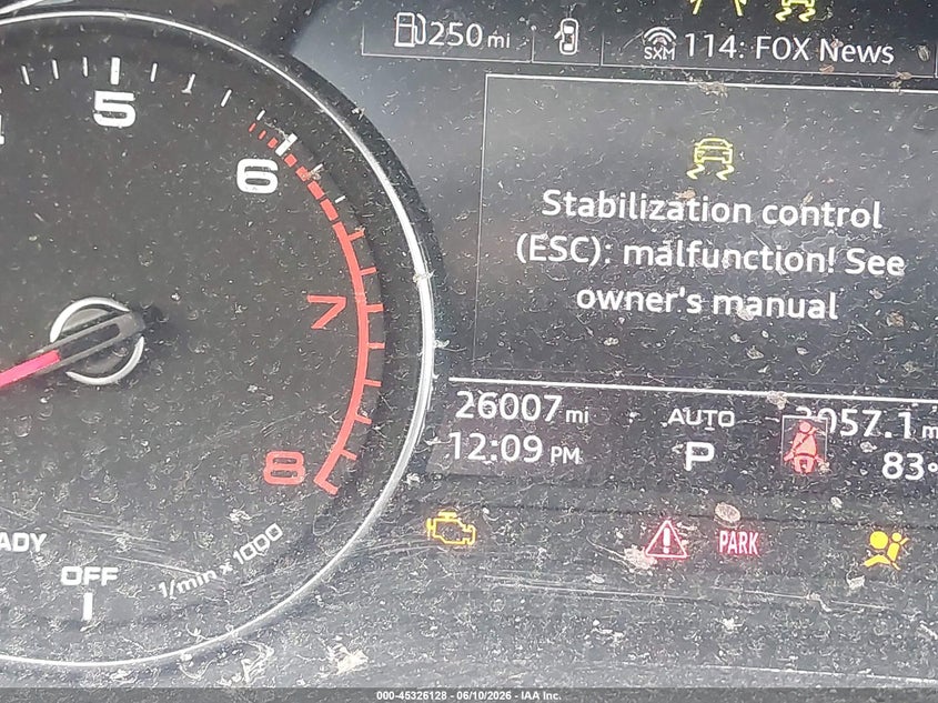 2024 Audi Q5 VIN WA1GAAFYXR2146254 IAAI salvage auction — FRONT END, Salvage (Georgia), sold $15,200 on 2026-07-07 (photo 7)