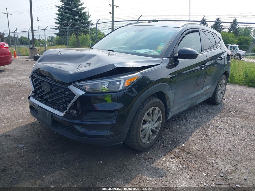 2019 Hyundai Tucson VIN KM8J3CA42KU965027 IAAI salvage auction — FRONT END, Salvage Title, sold $2,025 on 2026-07-23 (photo 2)