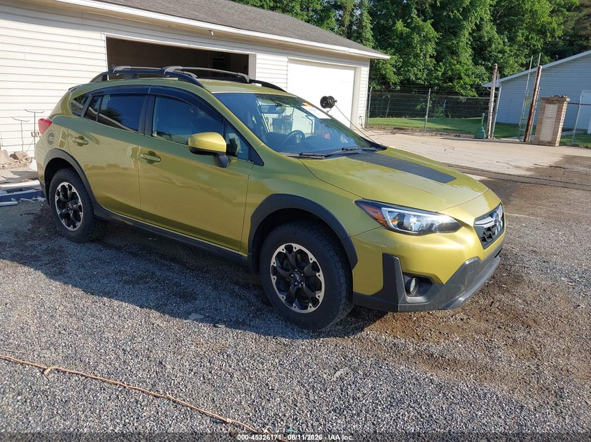 2021 Subaru Xv VIN JF2GTACC0MG652987 IAAI salvage auction — HAIL, Salvage (Ohio), sold $8,725 on 2026-07-13 (photo 1)