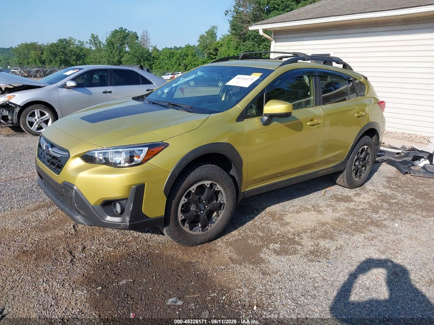 2021 Subaru Xv VIN JF2GTACC0MG652987 IAAI salvage auction — HAIL, Salvage (Ohio), sold $8,725 on 2026-07-13 (photo 2)