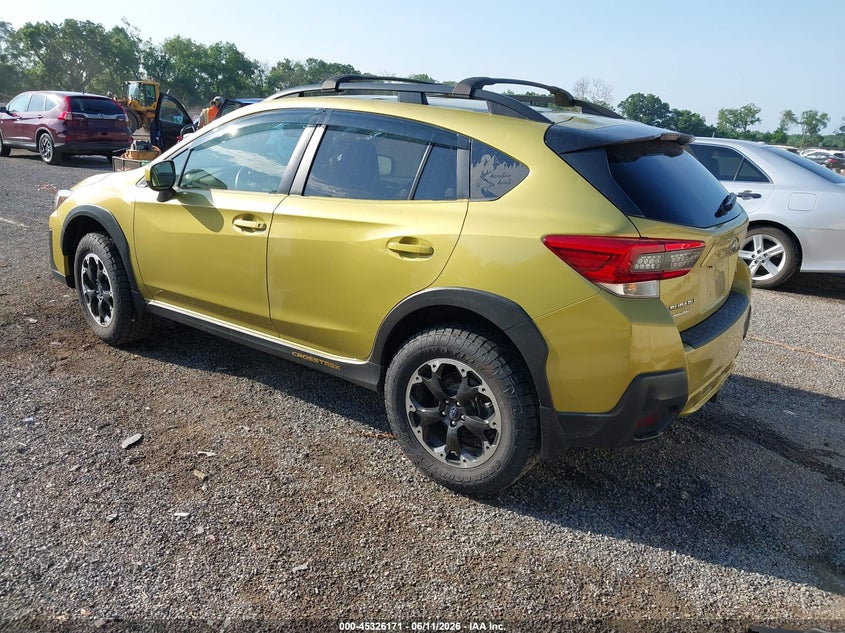 2021 Subaru Xv VIN JF2GTACC0MG652987 IAAI salvage auction — HAIL, Salvage (Ohio), sold $8,725 on 2026-07-13 (photo 3)