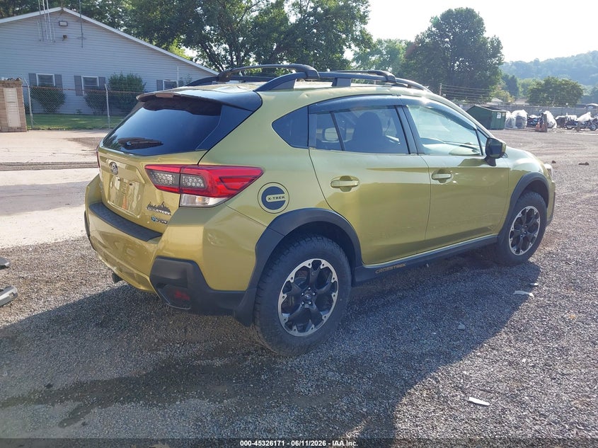 2021 Subaru Xv VIN JF2GTACC0MG652987 IAAI salvage auction — HAIL, Salvage (Ohio), sold $8,725 on 2026-07-13 (photo 4)