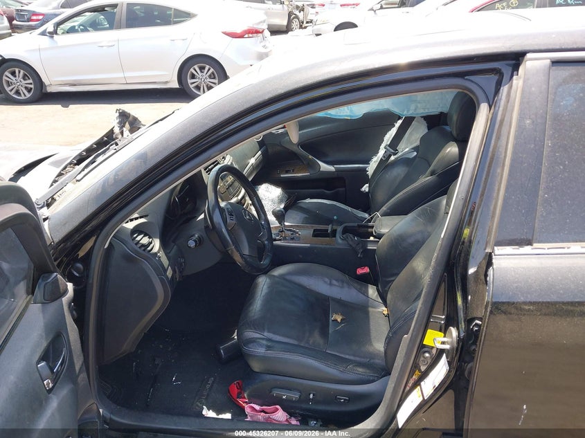 2012 Lexus Is VIN JTHBF5C2XC5180482 IAAI salvage auction — FRONT & REAR, Salvage Title, sold $175 on 2026-07-10 (photo 5)