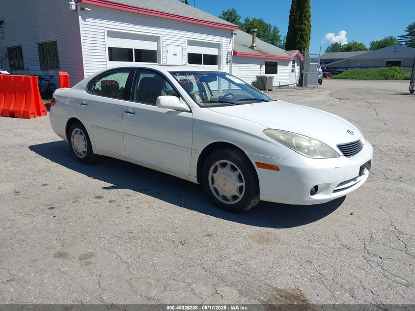 2006 Lexus Es 330 VIN JTHBA30G965149408 IAAI salvage auction — REAR END, Salvage (Maine), sold $850 on 2026-07-27 (photo 1)