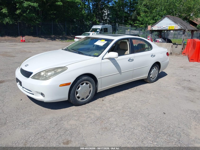 2006 Lexus Es 330 VIN JTHBA30G965149408 IAAI salvage auction — REAR END, Salvage (Maine), sold $850 on 2026-07-27 (photo 2)