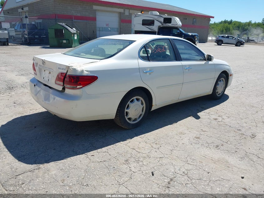 2006 Lexus Es 330 VIN JTHBA30G965149408 IAAI salvage auction — REAR END, Salvage (Maine), sold $850 on 2026-07-27 (photo 4)