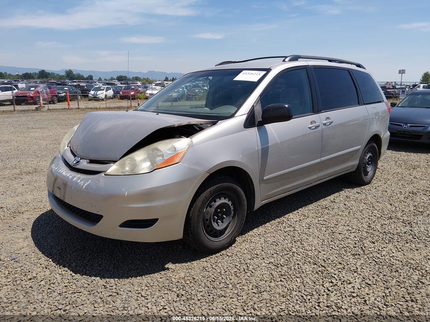 2006 Toyota Sienna VIN 5TDZA23C26S569413 IAAI salvage auction — FRONT END, Salvage (Oregon), sold $225 on 2026-07-27 (photo 2)