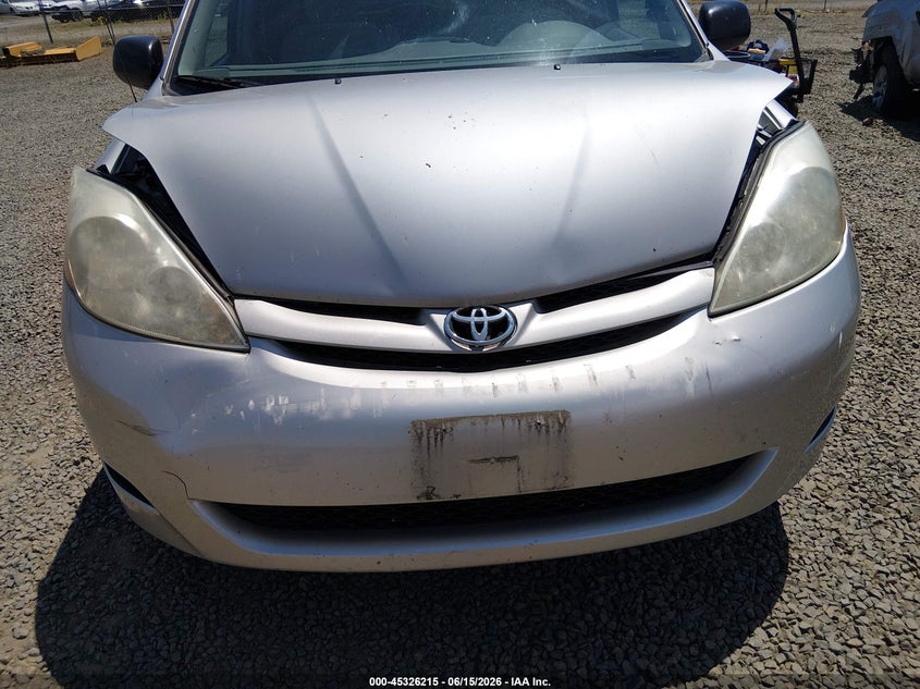 2006 Toyota Sienna VIN 5TDZA23C26S569413 IAAI salvage auction — FRONT END, Salvage (Oregon), sold $225 on 2026-07-27 (photo 6)
