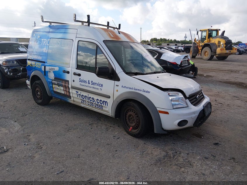 2013 Ford Transit VIN NM0LS7BN9DT150599 IAAI salvage auction — LEFT SIDE, Salvage Title, sold $500 on 2026-07-08 (photo 1)