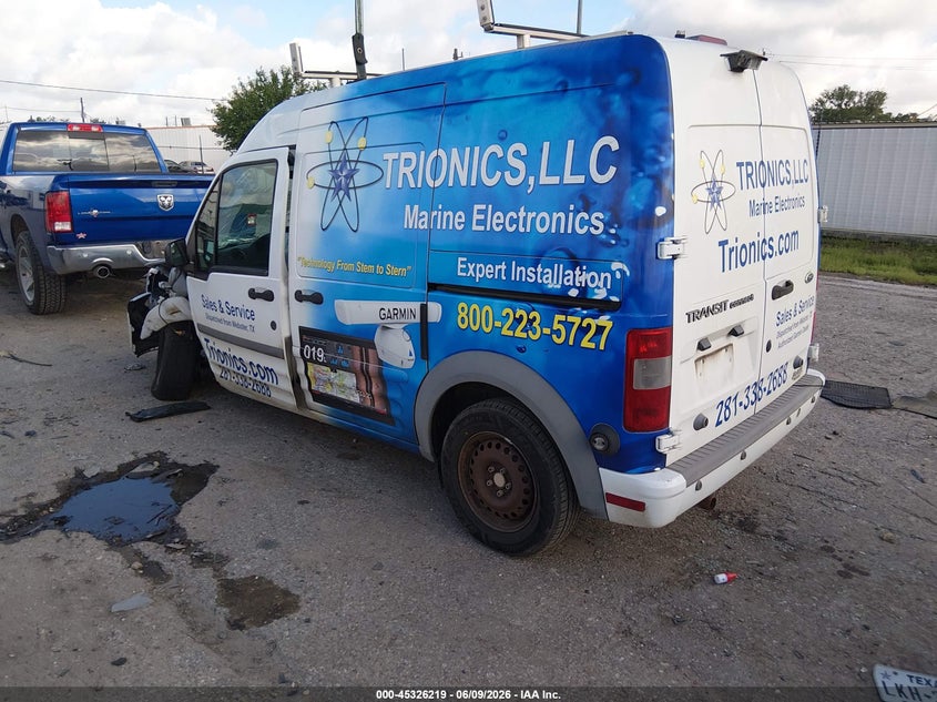 2013 Ford Transit VIN NM0LS7BN9DT150599 IAAI salvage auction — LEFT SIDE, Salvage Title, sold $500 on 2026-07-08 (photo 3)