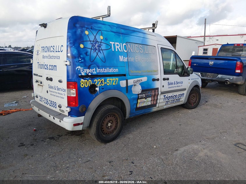2013 Ford Transit VIN NM0LS7BN9DT150599 IAAI salvage auction — LEFT SIDE, Salvage Title, sold $500 on 2026-07-08 (photo 4)