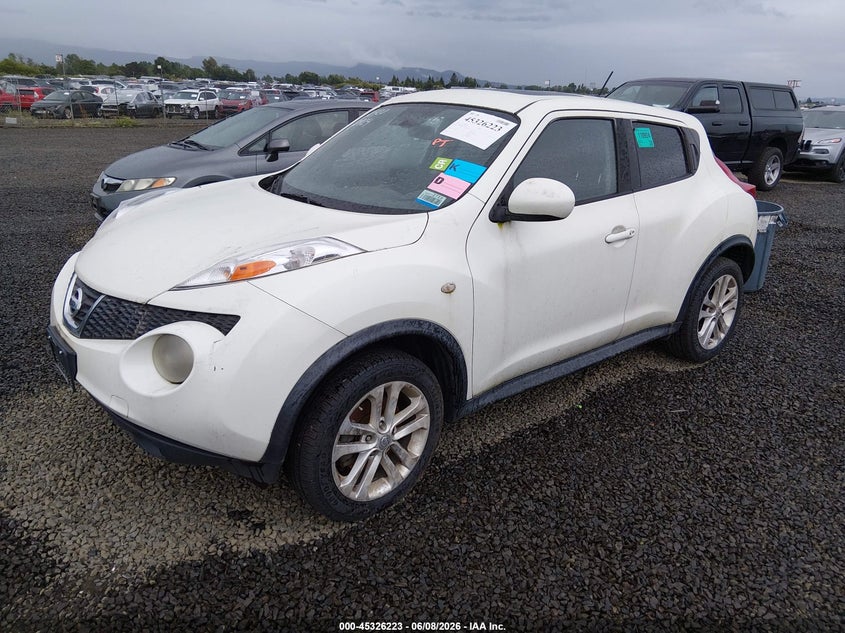 2012 Nissan Juke VIN JN8AF5MR2CT106658 IAAI salvage auction — RIGHT REAR, Salvage Title, sold $500 on 2026-07-20 (photo 2)
