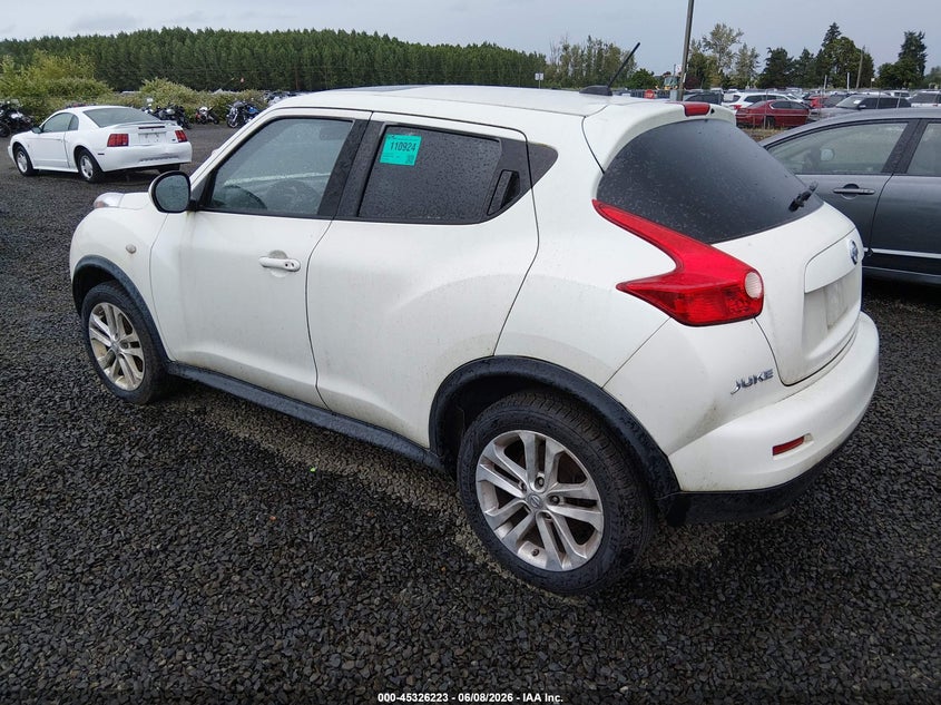 2012 Nissan Juke VIN JN8AF5MR2CT106658 IAAI salvage auction — RIGHT REAR, Salvage Title, sold $500 on 2026-07-20 (photo 3)