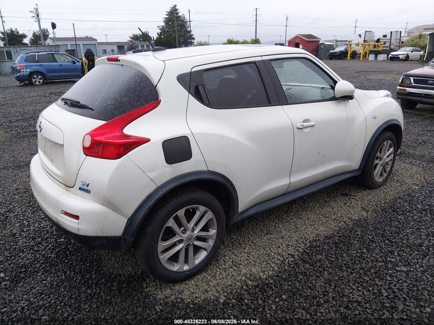 2012 Nissan Juke VIN JN8AF5MR2CT106658 IAAI salvage auction — RIGHT REAR, Salvage Title, sold $500 on 2026-07-20 (photo 4)