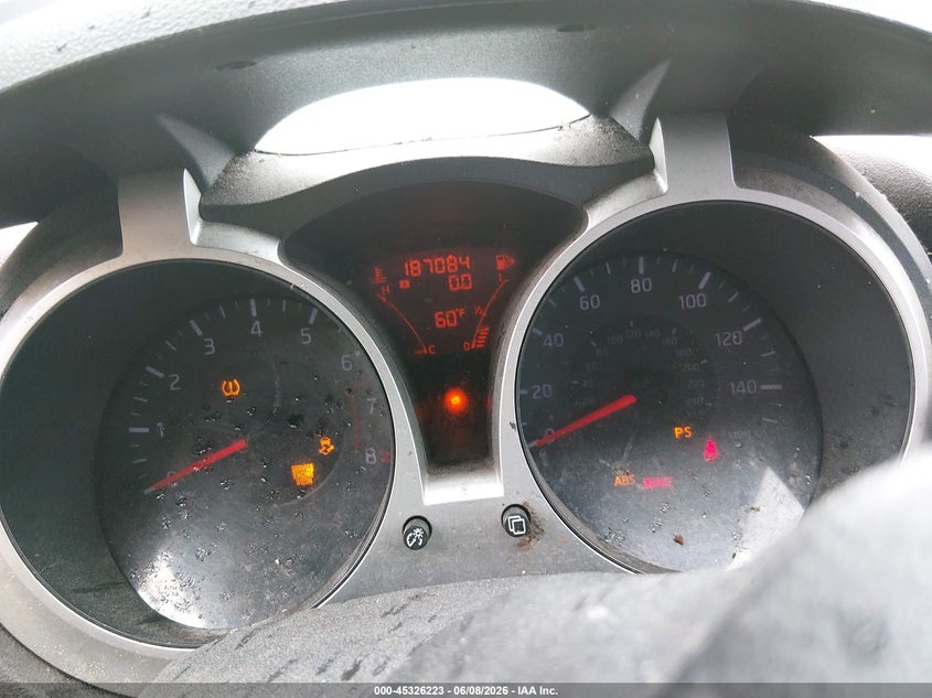 2012 Nissan Juke VIN JN8AF5MR2CT106658 IAAI salvage auction — RIGHT REAR, Salvage Title, sold $500 on 2026-07-20 (photo 7)