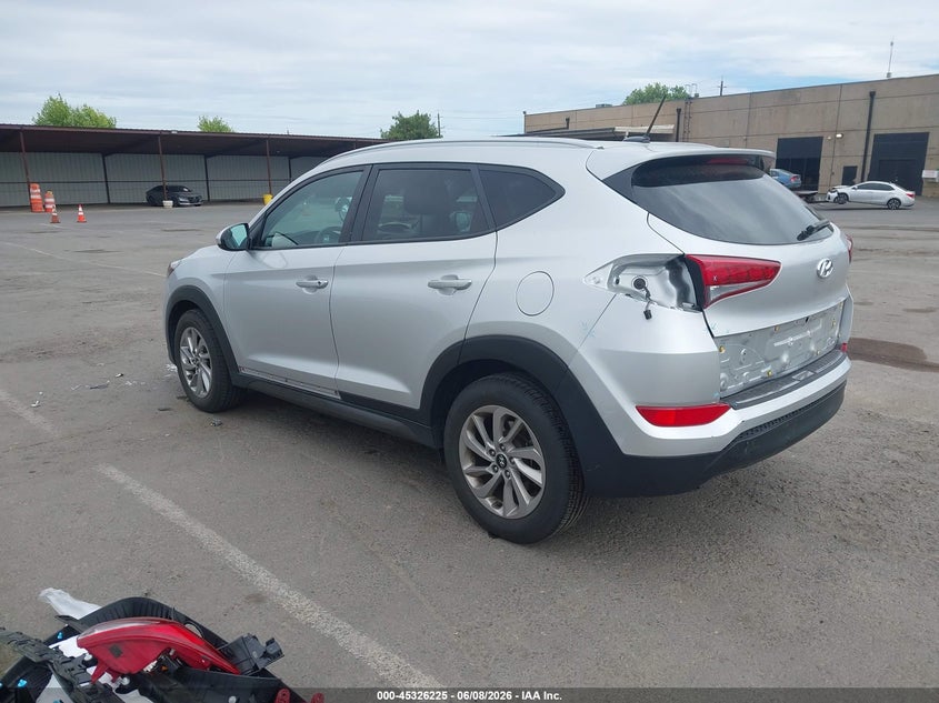 2016 Hyundai Tucson VIN KM8J33A48GU116723 IAAI salvage auction — REAR END, Salvage Title, sold $3,000 on 2026-07-29 (photo 3)