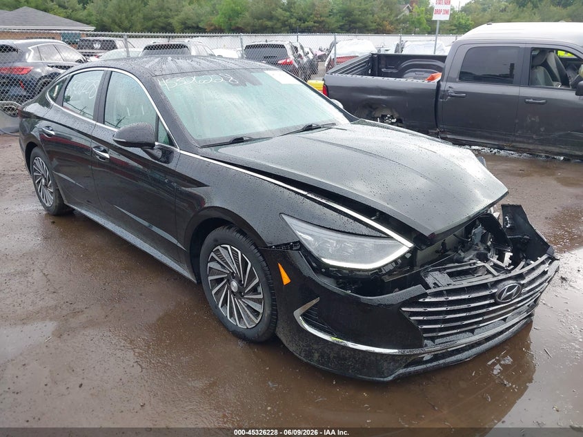 2023 Hyundai Sonata VIN KMHL34JJ1PA070576 IAAI salvage auction — FRONT END, Salvage Title, sold $5,100 on 2026-07-28 (photo 1)