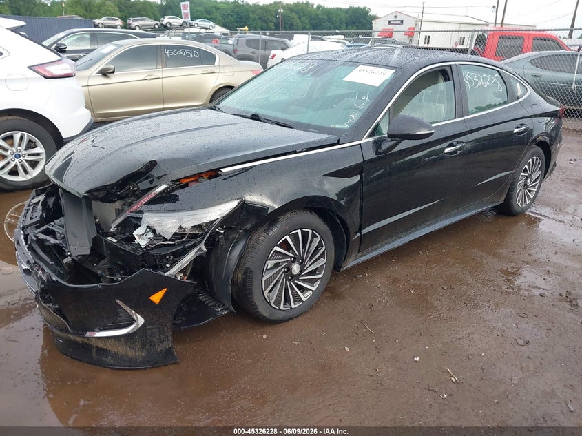 2023 Hyundai Sonata VIN KMHL34JJ1PA070576 IAAI salvage auction — FRONT END, Salvage Title, sold $5,100 on 2026-07-28 (photo 2)