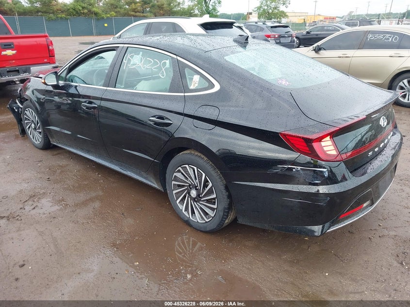 2023 Hyundai Sonata VIN KMHL34JJ1PA070576 IAAI salvage auction — FRONT END, Salvage Title, sold $5,100 on 2026-07-28 (photo 3)