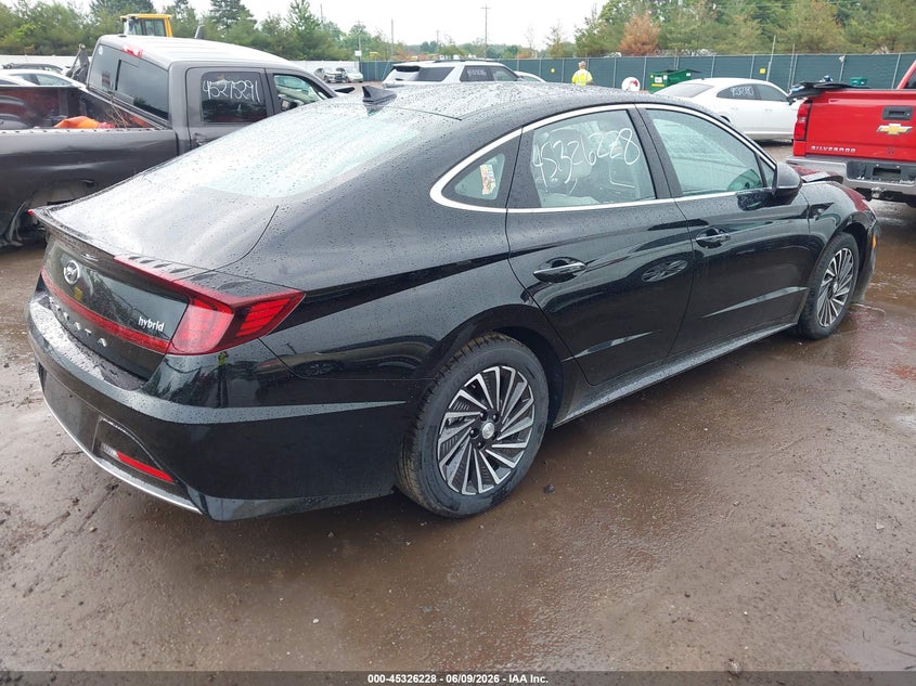 2023 Hyundai Sonata VIN KMHL34JJ1PA070576 IAAI salvage auction — FRONT END, Salvage Title, sold $5,100 on 2026-07-28 (photo 4)