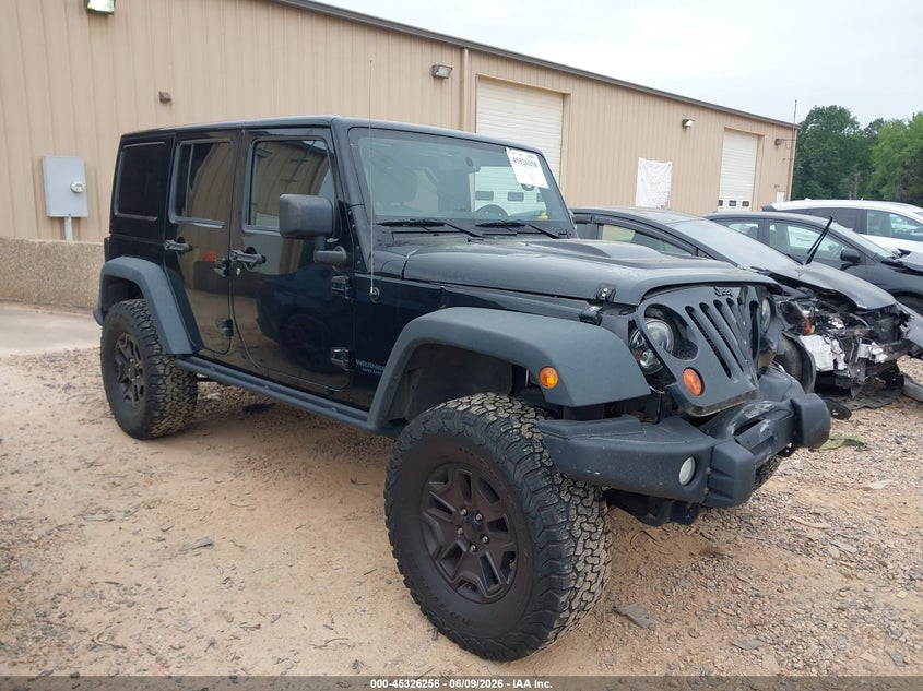 2013 Jeep Wrangler / VIN 1C4BJWEG4DL590304 IAAI salvage auction — FRONT END, Salvage Title, sold $3,650 on 2026-07-10 (photo 1)