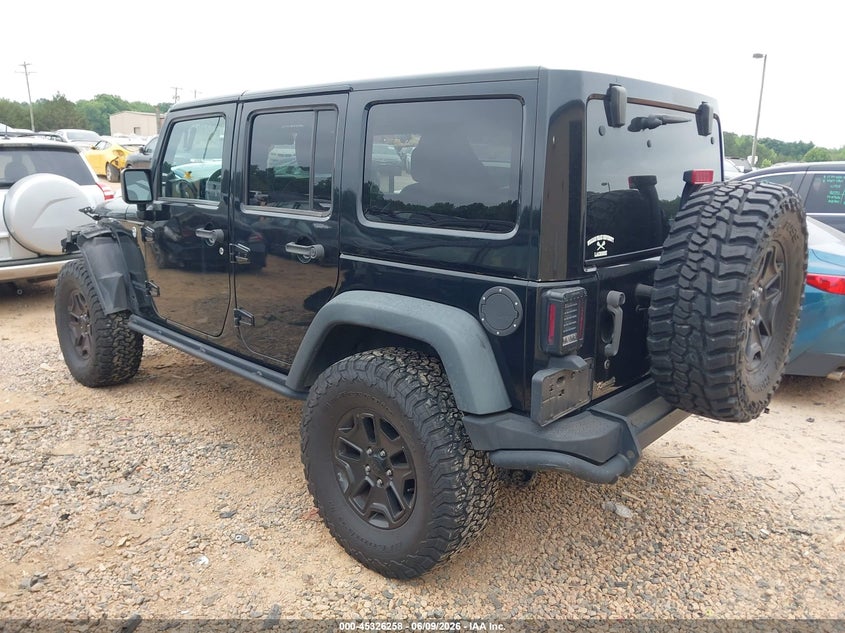 2013 Jeep Wrangler / VIN 1C4BJWEG4DL590304 IAAI salvage auction — FRONT END, Salvage Title, sold $3,650 on 2026-07-10 (photo 3)