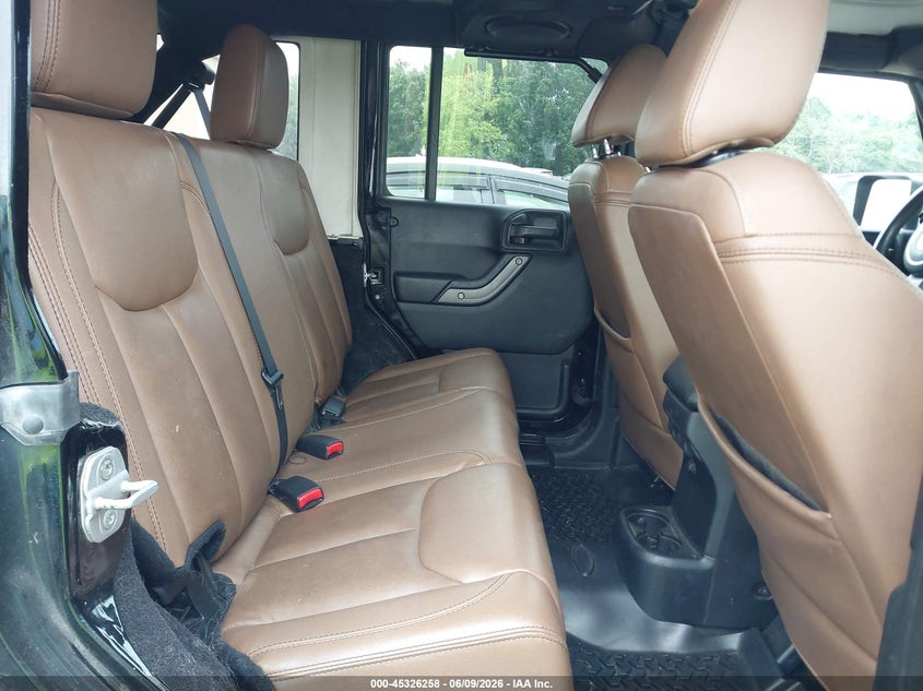 2013 Jeep Wrangler / VIN 1C4BJWEG4DL590304 IAAI salvage auction — FRONT END, Salvage Title, sold $3,650 on 2026-07-10 (photo 8)