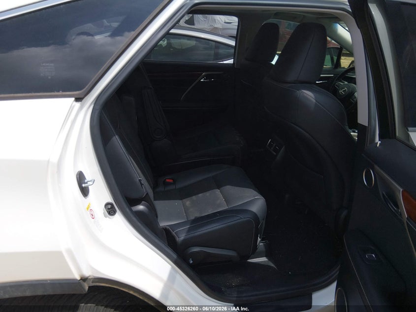 2019 Lexus Rx VIN JTJGZKCA5K2011827 IAAI salvage auction — FRONT END, Salvage (North Carolina), sold $5,400 on 2026-07-11 (photo 8)