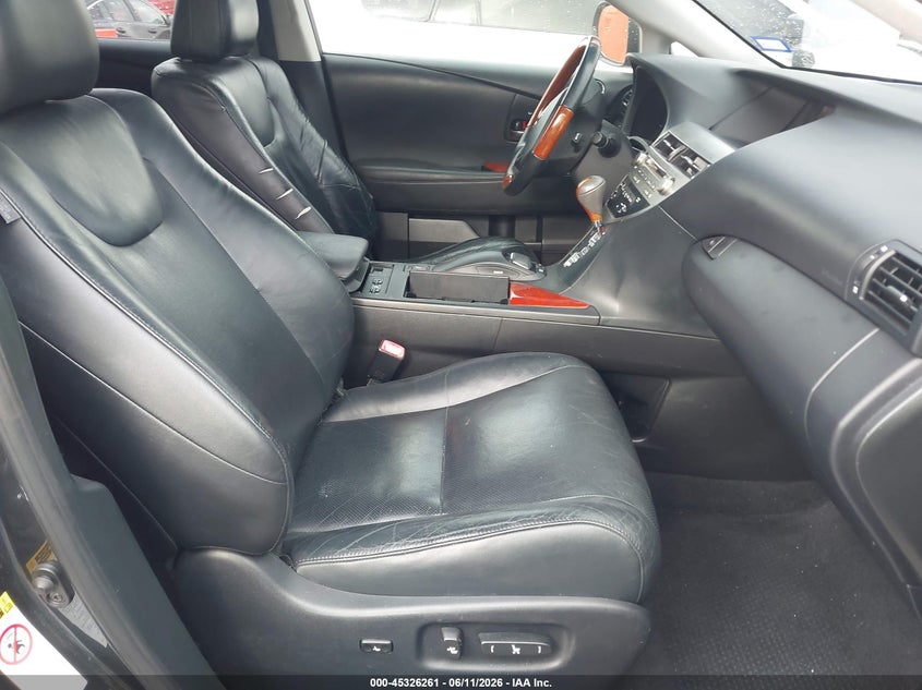2011 Lexus Rx 450h VIN JTJZB1BA2B2405598 IAAI salvage auction — FRONT END, Original (Texas), sold $2,450 on 2026-07-11 (photo 5)