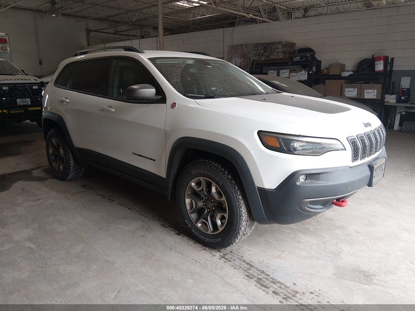 2019 Jeep Cherokee VIN 1C4PJMBXXKD176983 IAAI salvage auction — NORMAL WEAR, Sf97 (Oklahoma), sold $13,300 on 2026-08-03 (photo 1)