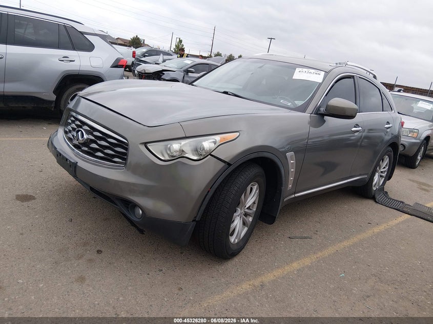 2009 Infiniti Fx35 VIN JNRAS18W89M155477 IAAI salvage auction — RIGHT FRONT, Salvage (Colorado), sold $550 on 2026-07-28 (photo 2)