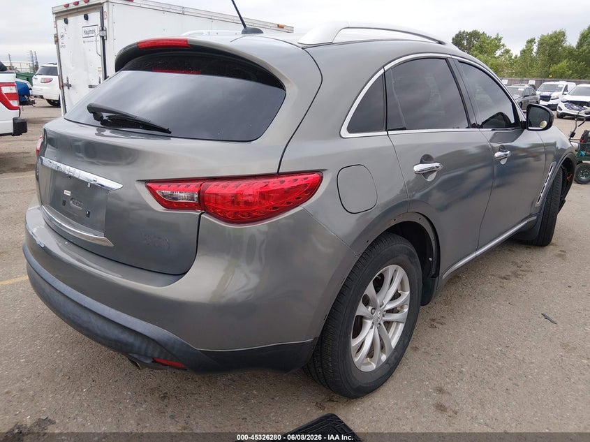 2009 Infiniti Fx35 VIN JNRAS18W89M155477 IAAI salvage auction — RIGHT FRONT, Salvage (Colorado), sold $550 on 2026-07-28 (photo 4)