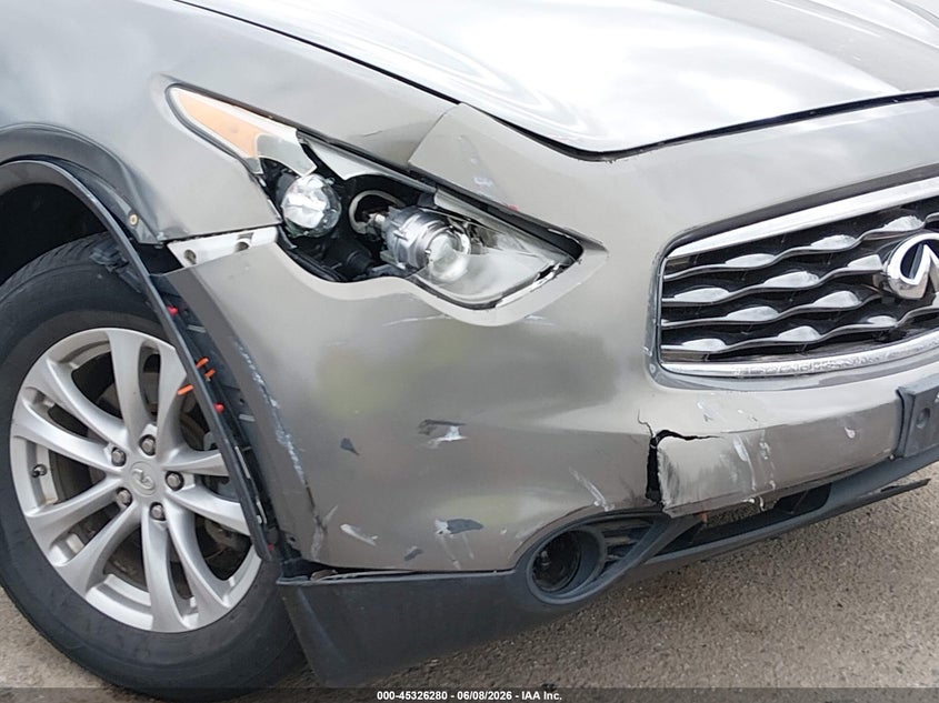 2009 Infiniti Fx35 VIN JNRAS18W89M155477 IAAI salvage auction — RIGHT FRONT, Salvage (Colorado), sold $550 on 2026-07-28 (photo 6)