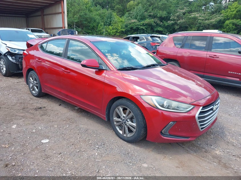 2017 Hyundai Elantra VIN KMHD84LF7HU427774 IAAI salvage auction — REAR END, Salvage (Alabama), sold $725 on 2026-07-08 (photo 1)