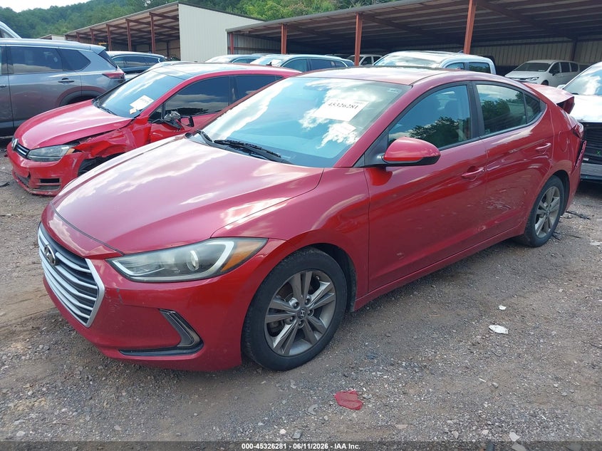 2017 Hyundai Elantra VIN KMHD84LF7HU427774 IAAI salvage auction — REAR END, Salvage (Alabama), sold $725 on 2026-07-08 (photo 2)