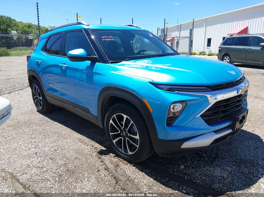 2026 Chevrolet Trailblazer VIN KL79MPSL9TB121093 IAAI salvage auction — HAIL, Salvage (Illinois), sold $11,800 on 2026-08-19 (photo 1)