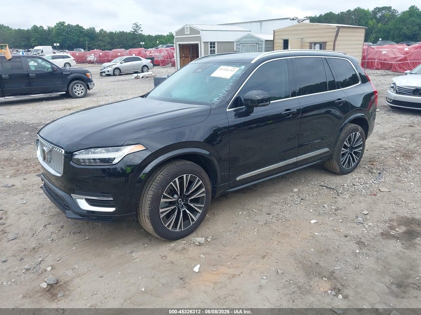 2025 Volvo Xc90 VIN YV4H60PE2S1307005 IAAI salvage auction — RIGHT SIDE, Salvage Title, sold $25 on 2026-07-27 (photo 2)