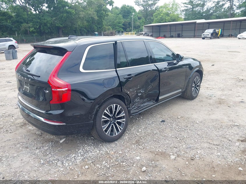 2025 Volvo Xc90 VIN YV4H60PE2S1307005 IAAI salvage auction — RIGHT SIDE, Salvage Title, sold $25 on 2026-07-27 (photo 4)