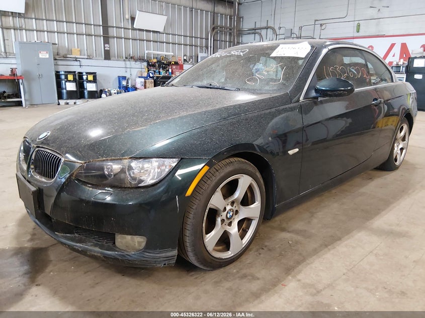 2007 BMW 3 series VIN WBAWR33597PX78336 IAAI salvage auction — NORMAL WEAR, Clear (Massachusetts), sold $725 on 2026-07-14 (photo 2)