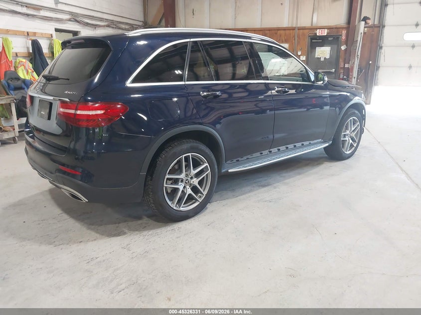 2019 Mercedes-benz Glc VIN WDC0G4KB5KV189522 IAAI salvage auction — FRONT END, Salvage Title, sold $7,800 on 2026-07-29 (photo 4)