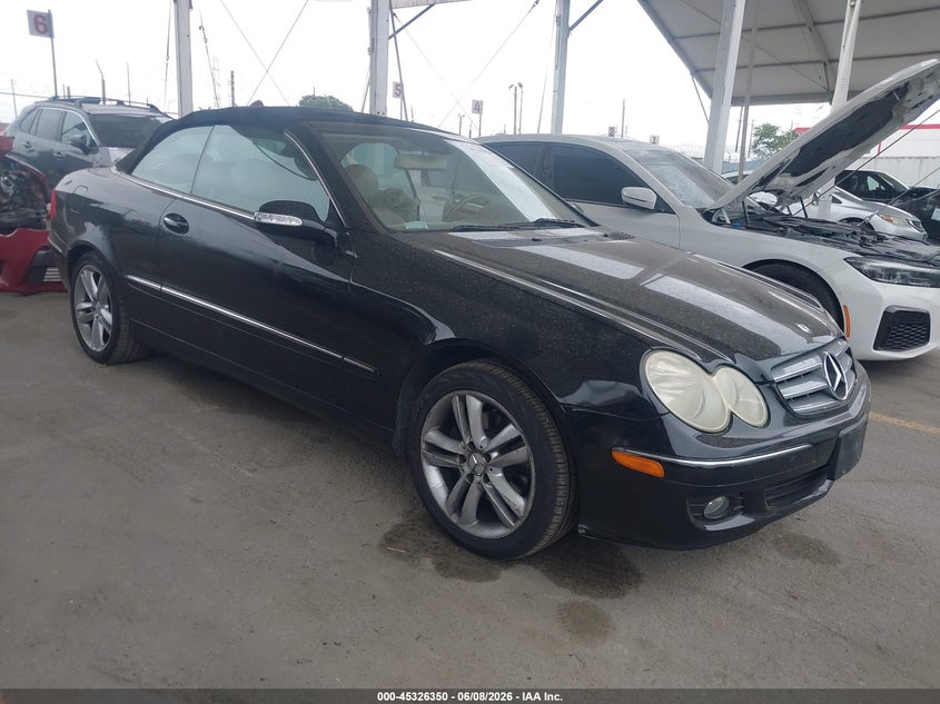 2006 Mercedes-benz Clk-class VIN WDBTK56G16T064126 IAAI salvage auction — LEFT SIDE, Salvage (California), sold $600 on 2026-07-15 (photo 1)