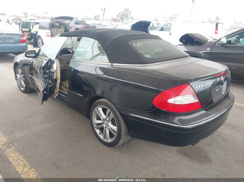 2006 Mercedes-benz Clk-class VIN WDBTK56G16T064126 IAAI salvage auction — LEFT SIDE, Salvage (California), sold $600 on 2026-07-15 (photo 3)