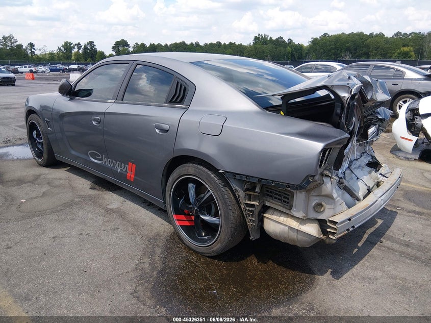 2014 Dodge Charger VIN 2C3CDXBG5EH243119 IAAI salvage auction — REAR END, Salvage (South Carolina), sold $500 on 2026-07-18 (photo 3)